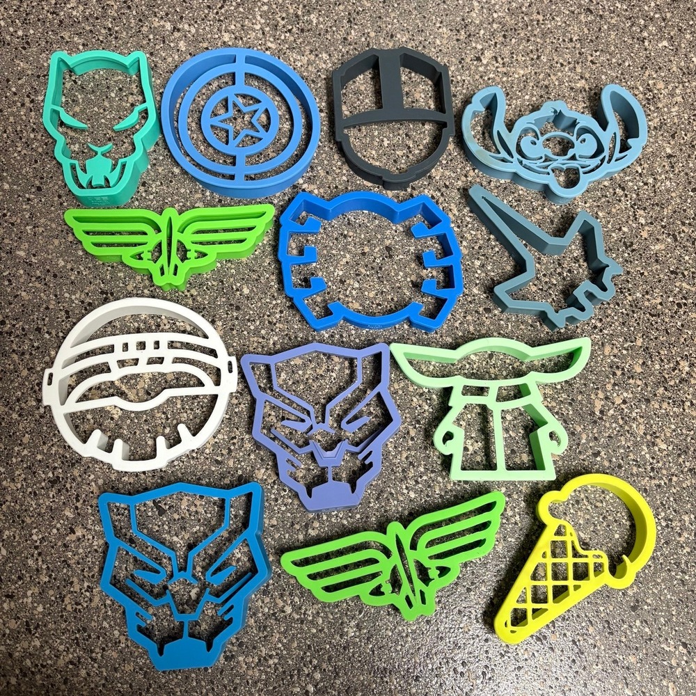 Silicone Breakfast Molds Marvel Star Wars Kitchen‎ Cooking Pancakes Eggs